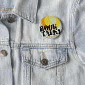  "Book Talks"-badge Ronde Button 5,7 Cm (In situ)