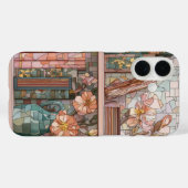 Book Theme Stained Glass Phone Case (Achterkant (horizontaal))