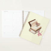 Book withe map lover &flower (Devant avec enveloppe)