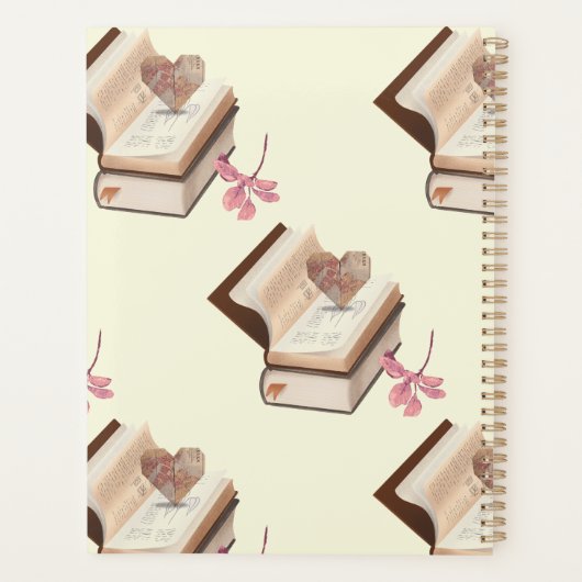 Book withe map lover &flower (Dos)