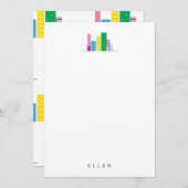 Book Worm Note Card Notitiekaartje (Voorkant / Achterkant)