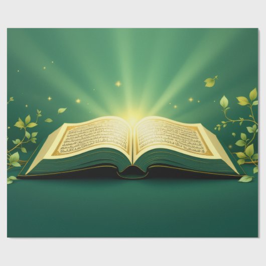 Book Wrapping Paper Cadeaupapier (Vlak)