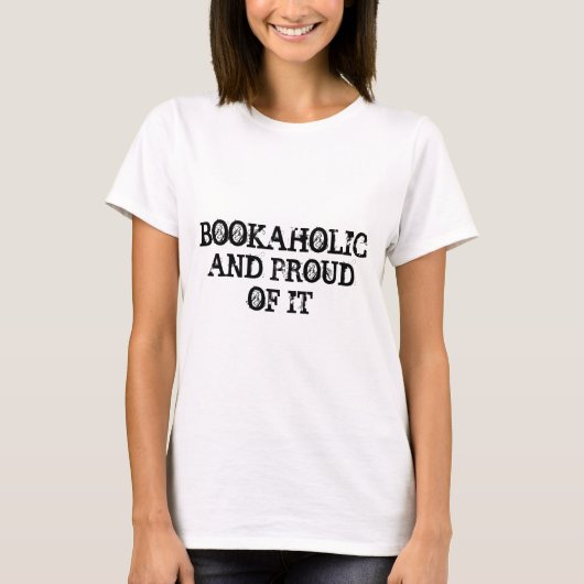 BOOKAHOLIC T-SHIRT (Voorkant)