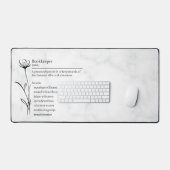 Bookeeper Definitie Grappige Synoniemen Bureaumat (Keyboard & Muis)