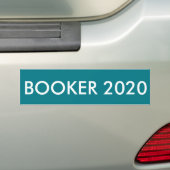 BOOKER 2020 Bumpersticker - alle petten (Op auto)