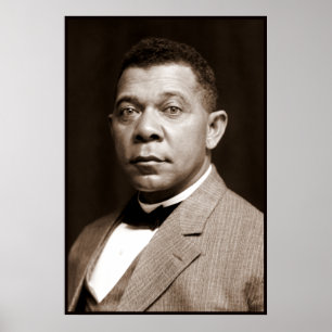 Booker T. Washington de grote accommodatie Poster