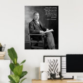 Booker T. Washington Poster (Thuiskantoor)