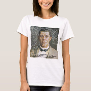 Booker T. Washington & succes citaat T-shirt