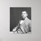 Booker Taliaferro Washington: Zwarte leraar Canvas Afdruk (Voorkant)