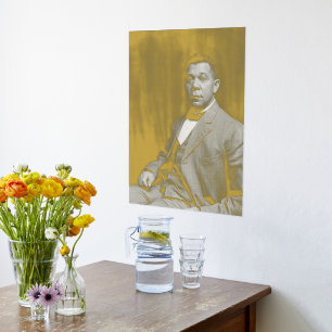 Booker Taliaferro Washington: Zwarte leraar Folie Afdrukken