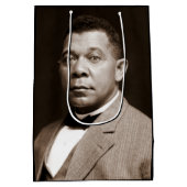 Booker Washington: Afro-Amerikaanse opvoeder Medium Cadeauzakje (Achterkant)