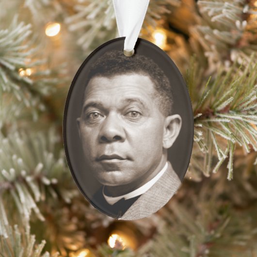 Booker Washington: Afro-Amerikaanse opvoeder Ornament (Boom)
