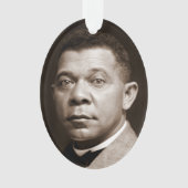 Booker Washington: Afro-Amerikaanse opvoeder Ornament (voorkant)