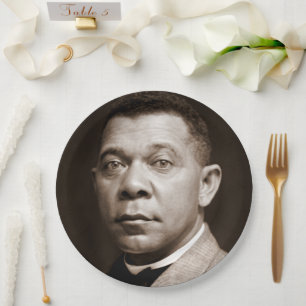 Booker Washington: Afro-Amerikaanse opvoeder Papieren Bordje