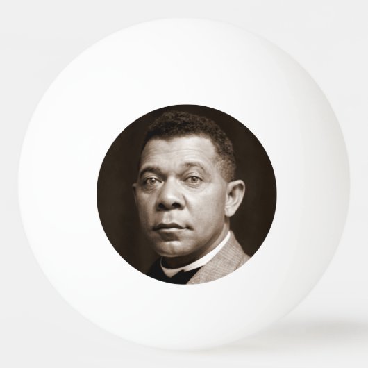 Booker Washington: Afro-Amerikaanse opvoeder Pingpongballen (Voorkant)