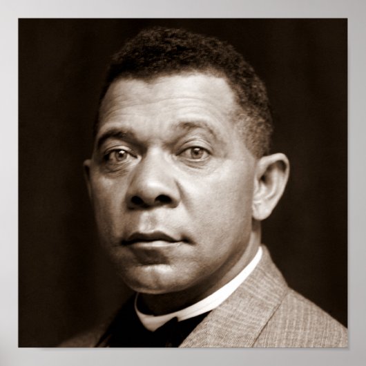Booker Washington: Afro-Amerikaanse opvoeder Poster (Voorkant)