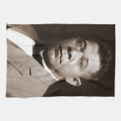 Booker Washington: Afro-Amerikaanse opvoeder Theedoek (Horizontaal)