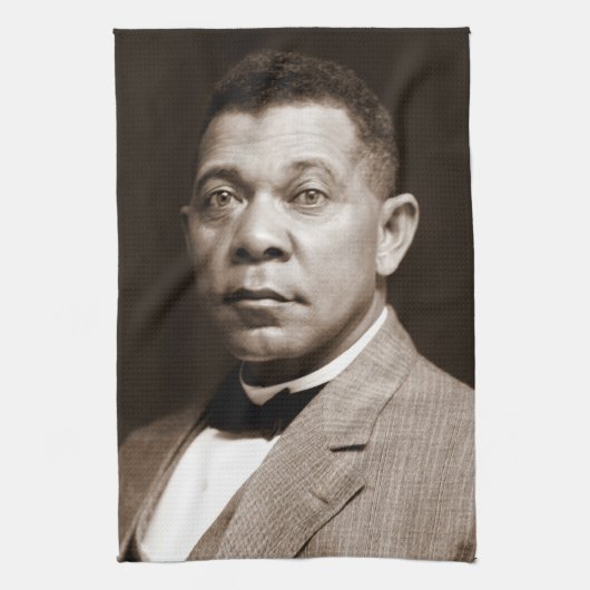 Booker Washington: Afro-Amerikaanse opvoeder Theedoek (Verticaal)