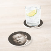 Booker Washington: Afro-Amerikaanse opvoeder Zandsteen Onderzetter (Zijkant)