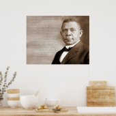Booker Washington Race Poster (Keuken)