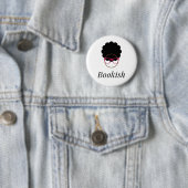Bookish Afro Logo Button (In situ)