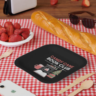 Bookish Christmas Candy Cane Book Club Bookish Papieren Bordje