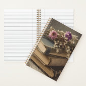 "Bookish Floral" Light Academia Journal esthétique (À l'intérieur)