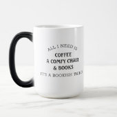 Bookish Gezegde Book Lover All I Need Coffee Mok (Links)