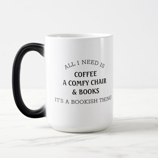 Bookish Gezegde Book Lover All I Need Coffee Mok (Links)