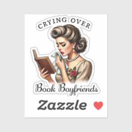  Bookish Retro Sticker