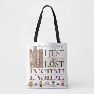 Bookish Romance Book Lovers Lecture Sac fourre-tou