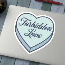 Bookish Snoep hart - Verboden Liefde