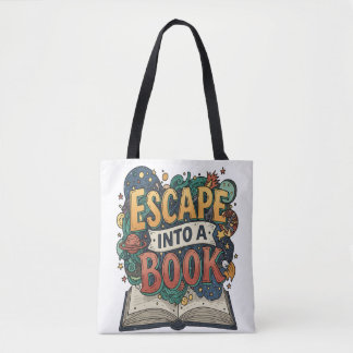 Bookish vibes, alledaagse stijl draagtas