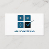 BOOKKEEPING - Diensten op het gebied van de vennoo Visitekaartje (Achterkant)