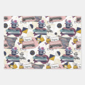 booklover-patroon inpakpapier vel (Voorkant)
