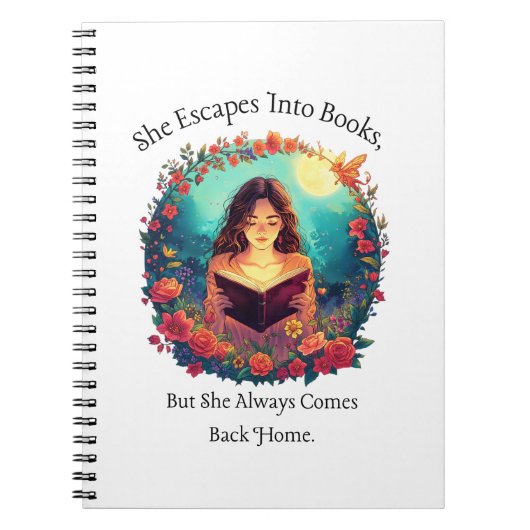 Booklover's Fantasy  Notitieboek (Voorkant)