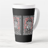 Bookplate Koningin Victoria in Windsor Castle Latte Mok (Rechterhoek)