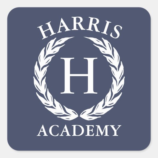 Bookplate livres d'école étiquette personnalisée (Devant)