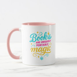 “Books Are Magic”   Quote & Sparkles Mok