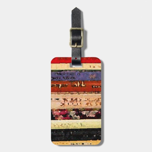 Books Bagagelabel (Voorkant verticaal)