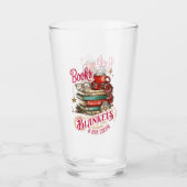 Books Blankets and Hot Cocoa Glas (Voorkant)