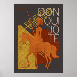 Books Don Quixote Poster