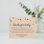 Books for baby Card Modèle Baby shower (Debout devant)