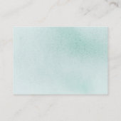 Books for Baby Gold Greenery Request Card Informatiekaartje (Achterkant)