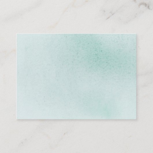 Books for Baby Gold Greenery Request Card Informatiekaartje (Achterkant)