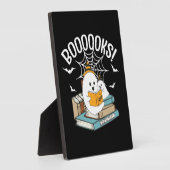 Books Ghost Read Books Halloween Funny Reading Fotoplaat (Zijkant)