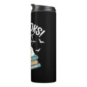 Books Ghost Read Books Halloween Funny Reading Thermosbeker (Geroteerd rechts)