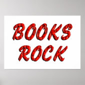 Books ROCK Poster (Voorkant)