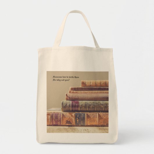 Books Tote Bag (Voorkant)