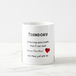 Books "Tsundoku" Mug Koffiemok